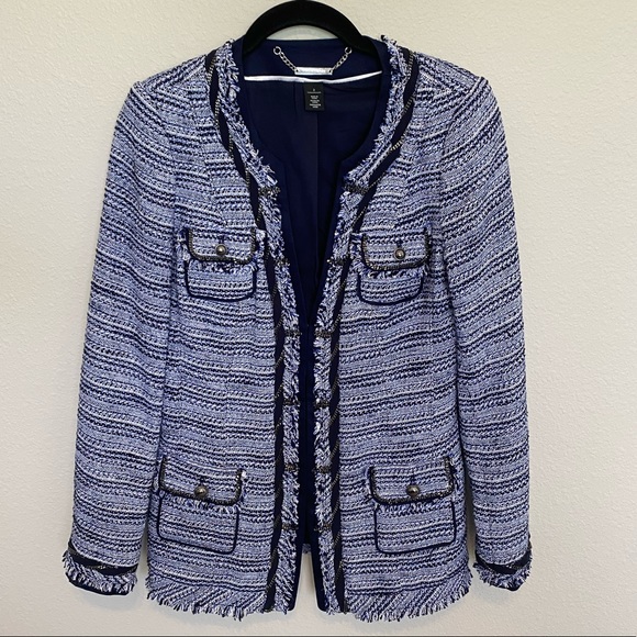White House Black Market Jackets & Blazers - NWOT White House black market Blue Jacket Size 2